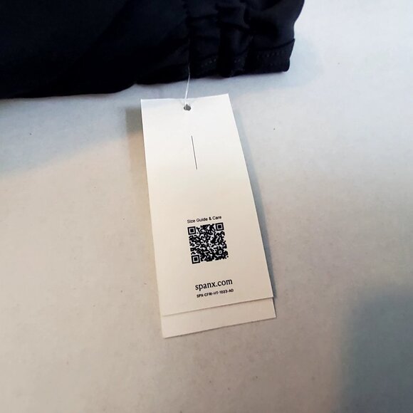 Spanx Casual Fridays Cinched Skort Very Black Sweat-Wicking Lightweight Size XS - Picture 10 of 11